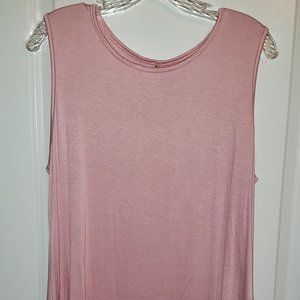 Isaac Mizrahi Sleeveless Stretchy Tunic Top
